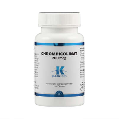 Chrompicolinat 200 mcg Klean Labs Kapseln, A-Nr.: 5707922 - 01