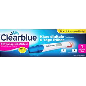 Clearblue® Schwangerschaftstest Ultra Frühtest Digital, A-Nr.: 5424650 - 01