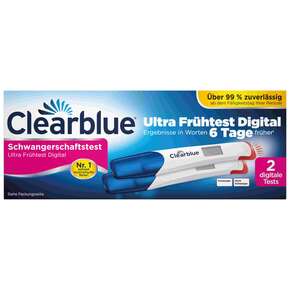 Clearblue® Schwangerschaftstest Ultra Frühtest Digital, A-Nr.: 5645960 - 01