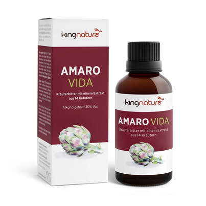 KINGNATURE Amaro Vida Tropfen Fl 50 ml, A-Nr.: 5884239 - 01