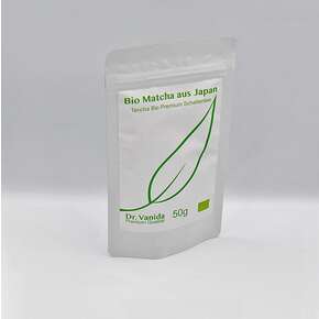 Bio Premium Japan Matcha pur, Dr. Vanida 50g Beutel, A-Nr.: 5577945 - 01