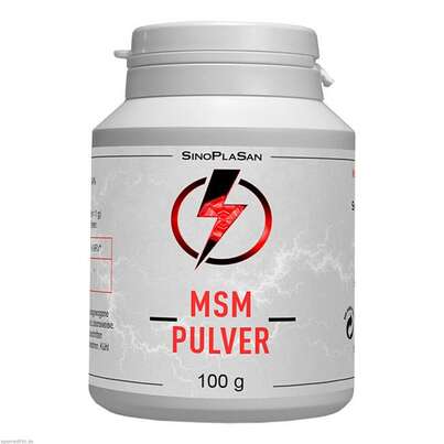 MSM-Pulver 100 g Methylsulfonylmethan, A-Nr.: 4851290 - 01