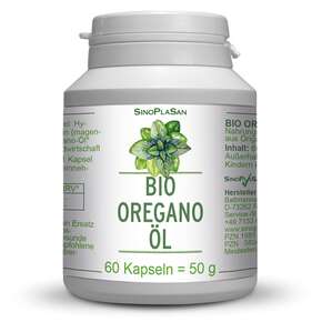 Bio Oregano Öl (magensaftresistent) 60 Kapseln, A-Nr.: 5804111 - 01
