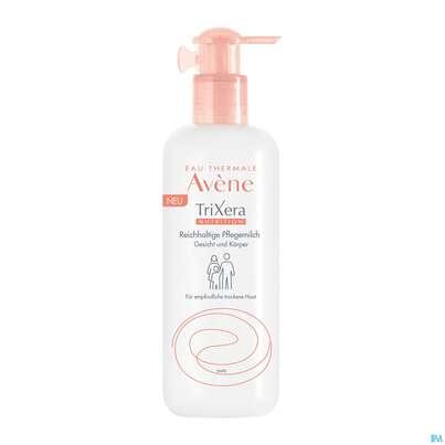 Sie sehen eine Packung Avène Trixera Nutrition Reichhaltige Pflegemilch 400ml, Produktbild: 03 Avène Trixera Nutrition Reichhaltige Pflegemilch 400ml, A-Nr.: 4556912 - 03