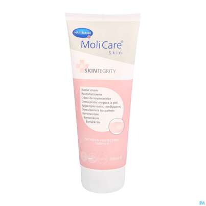 Sie sehen eine Packung Molicare Skin Haut-schutzcreme 200ml, Produktbild: 01 Molicare Skin Haut-schutzcreme 200ml, A-Nr.: 4738079 - 01