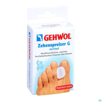 Zehen Spreizer Gehwol Textilfrei g Mittel Nr 64192 3st, A-Nr.: 3085913 - 02