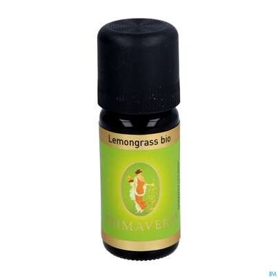 Sie sehen eine Packung Aetherische Oele Primavera Lemongrass Bio 10ml, Produktbild: 03 Aetherische Oele Primavera Lemongrass Bio 10ml, A-Nr.: 3160402 - 03
