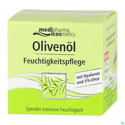 Sie sehen eine Packung Oliven Oel Dr.theiss Feuchtigkeitspflege 50ml, Produktbild: 04 Oliven Oel Dr.theiss Feuchtigkeitspflege 50ml, A-Nr.: 3204660 - 04