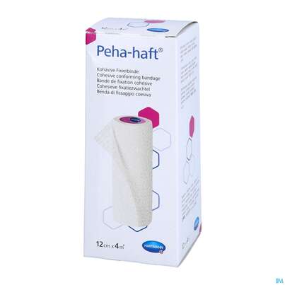 Peha-haft Fixierbinde/latexfrei 4mx 12cm 1st, A-Nr.: 3328250 - 02