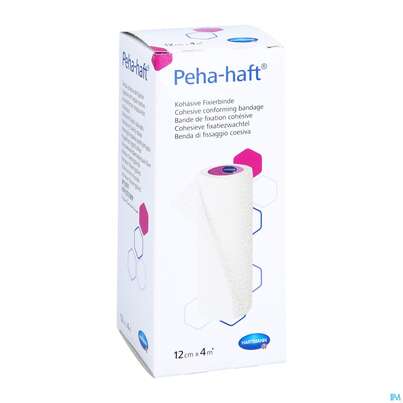 Peha-haft Fixierbinde/latexfrei 4mx 12cm 1st, A-Nr.: 3328250 - 03