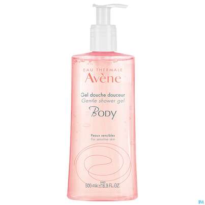 Sie sehen eine Packung Avène Body Mildes Duschgel 500ml, Produktbild: 04 Avène Body Mildes Duschgel 500ml, A-Nr.: 4490627 - 04