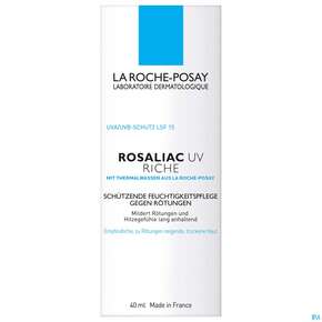 La Roche Posay Gesichtspflege Rosaliac/uv/riche Gegen Hautroetungen 40ml, A-Nr.: 3455043 - 01