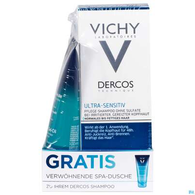 Shampoon Vichy/dercos Ultra/sensible Kopfhaut Fettig 200ml, A-Nr.: 4442918 - 01