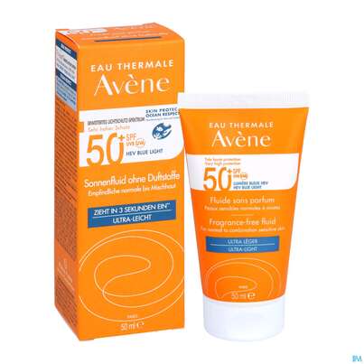 Avène Sonnenfluid Spf 50+ Ohne Duftstoffe 50ml, A-Nr.: 5597178 - 10