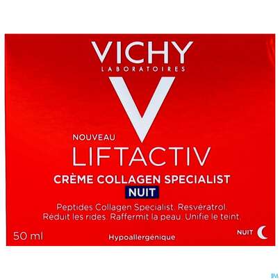 Vichy Liftactiv Collagen/specialist Nacht 50ml, A-Nr.: 5344141 - 01