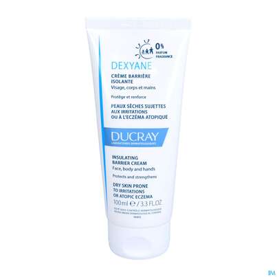 Sie sehen eine Packung Ducray Dexyane Schützende Barriere-creme 100ml, Produktbild: 08 Ducray Dexyane Schützende Barriere-creme 100ml, A-Nr.: 5413014 - 08