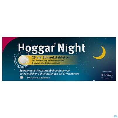 Hoggar Night Schmelztabl 25mg 30st, A-Nr.: 4962322 - 01