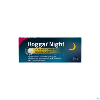 Hoggar Night Schmelztabl 25mg 30st, A-Nr.: 4962322 - 02