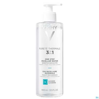 Vichy Purete Thermale Mineral Mizellenfluid Empfindliche Haut 400ml, A-Nr.: 5178866 - 01