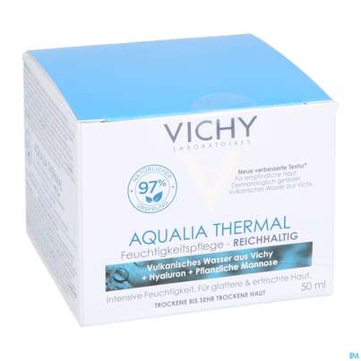 Vichy Aqualia/thermal/reichhalt. Feuchtigkeitspflege Dynamisch Trocken Hauttiege 50ml, A-Nr.: 4838036 - 05