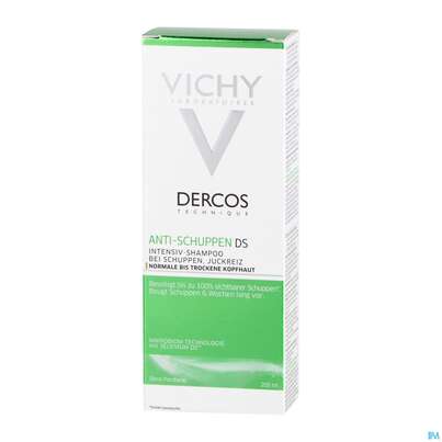 Shampoon Vichy/dercos Anti-schuppen Pflege Trockenes Haar Neu 200ml, A-Nr.: 4357414 - 02