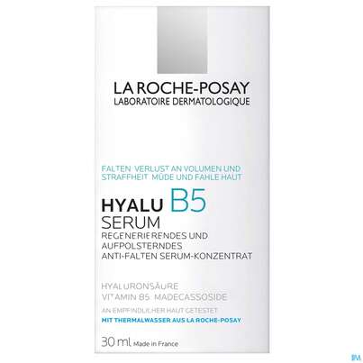 Sie sehen eine Packung La Roche Posay Gesichtspflege Hyalu B5 Serum 30ml, Produktbild: 01 La Roche Posay Gesichtspflege Hyalu B5 Serum 30ml, A-Nr.: 4782092 - 01