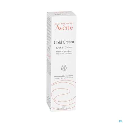 Sie sehen eine Packung Avène Cold Cream Creme 100ml, Produktbild: 11 Avène Cold Cream Creme 100ml, A-Nr.: 4763539 - 11