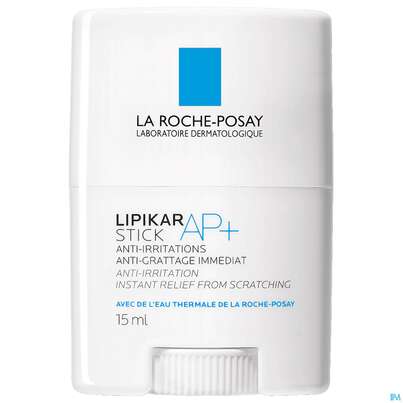 Sie sehen eine Packung La Roche Posay Koerperpflege Lipikar Stick Ap+ 15ml, Produktbild: 01 La Roche Posay Koerperpflege Lipikar Stick Ap+ 15ml, A-Nr.: 4755480 - 01