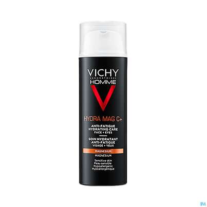 Sie sehen eine Packung Vichy Homme Hydra Mag C+ 50ml, Produktbild: 07 Vichy Homme Hydra Mag C+ 50ml, A-Nr.: 3828136 - 07