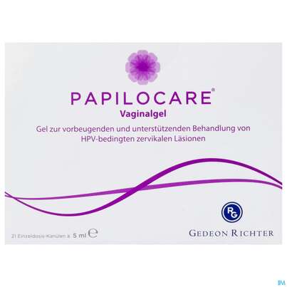 Vaginal Gel Papilocare 5ml Einzeldosiskanuelen 21st, A-Nr.: 4985441 - 01