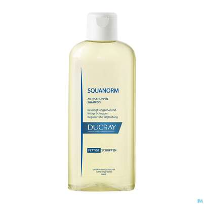 Sie sehen eine Packung Ducray Squanorm Antischuppen-shampoo Fettige Schuppen 200ml, Produktbild: 07 Ducray Squanorm Antischuppen-shampoo Fettige Schuppen 200ml, A-Nr.: 4286447 - 07