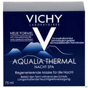 Vichy Aqualia Thermal Feuchtigkeitspflege Nacht Spa 75ml, A-Nr.: 4103731 - 01