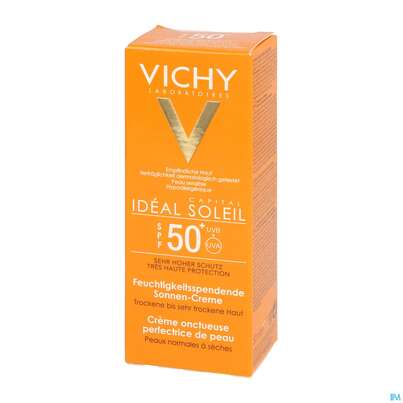 Sonnenprodukte Vichy Ideal Soleil Gesichtscreme Lsf 50+ Hautper. 50ml, A-Nr.: 4090307 - 02