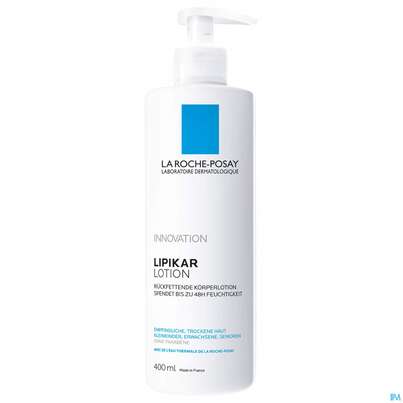 Sie sehen eine Packung La Roche Posay Koerperpflege Lipikar Lotion 400ml, Produktbild: 01 La Roche Posay Koerperpflege Lipikar Lotion 400ml, A-Nr.: 4064652 - 01