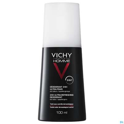 VICHY HOMME DEO ZERST. 100ML, A-Nr.: 3724371 - 01