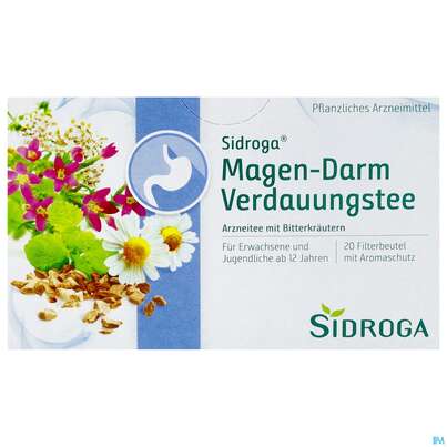 SIDROGA TEE MAGEN-DARM-VERD 20ST, A-Nr.: 4034579 - 01