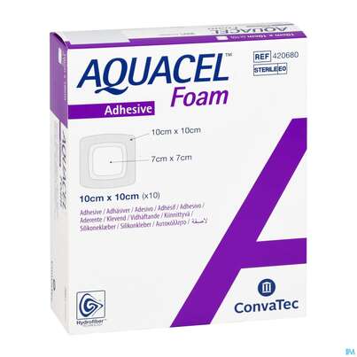 Convatec Aquacel Foam (7x7 Cm) 10x10 Cm, A-Nr.: 4039223 - 05