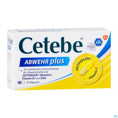 Cetebe Abwehr Plus Kapseln 30st, A-Nr.: 4171081 - 05