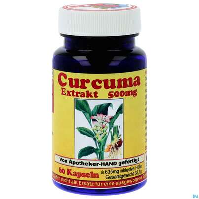 CURCUMA KPS 500MG EXTRAKT 60ST, A-Nr.: 4171773 - 01