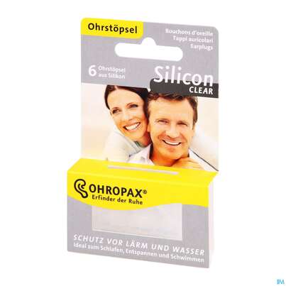 Ohrenschutz Ohropax Silicon g.laerm/wasser/wind Farbl 6st, A-Nr.: 3967375 - 02