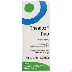 Augentropfen Thealoz/duo Trehalose+hyaluronsaeure Original 10ml, A-Nr.: 3946410 - 01