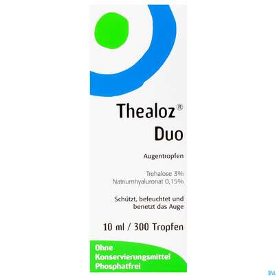 Augentropfen Thealoz/duo Trehalose+hyaluronsaeure Original 10ml, A-Nr.: 3946410 - 02