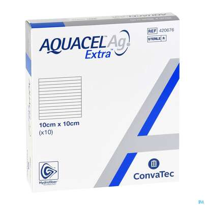 Convatec Aquacel Ag Extra 10x10 Cm, A-Nr.: 4145563 - 03