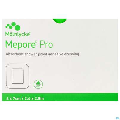 Mepore/pro Folienverband Steril 6x 7cm 60st, A-Nr.: 2393363 - 02