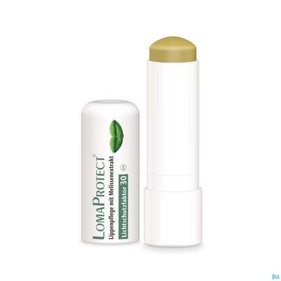 Sie sehen eine Packung Lomaprotect Lippenschutzstift Lsf 30 1st, Produktbild: 02 Lomaprotect Lippenschutzstift Lsf 30 1st, A-Nr.: 3049834 - 02