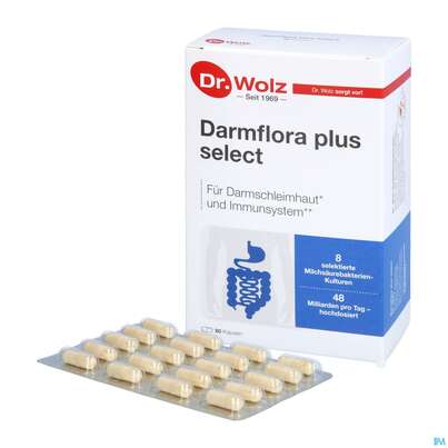 Darmflora Plus Dr.wolz Select Kapseln Nr 60570 80st, A-Nr.: 3839306 - 06