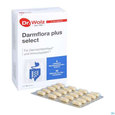 Darmflora Plus Dr.wolz Select Kapseln Nr 60570 80st, A-Nr.: 3839306 - 07