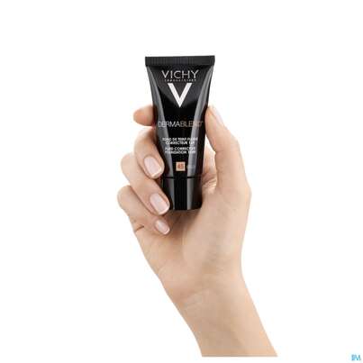 Sie sehen eine Packung Vichy Dermablend Make-up 45 Gold 30ml, Produktbild: 21 Vichy Dermablend Make-up 45 Gold 30ml, A-Nr.: 3044647 - 21