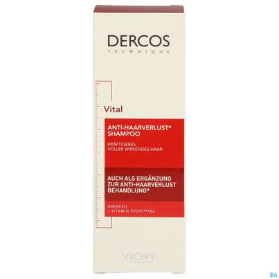 Shampoon Vichy/dercos Vital +vitamin +aminexil 200ml, A-Nr.: 1847394 - 01