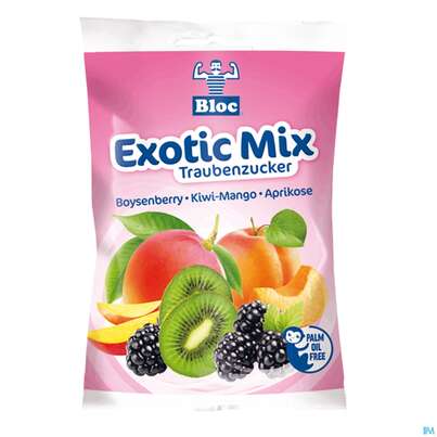 Bloc Traubenzucker Beutel Exotic Mix 75g, A-Nr.: 0786851 - 01